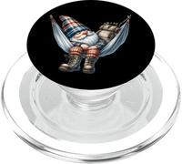 Hiker GNOME Grandpa in Large Outdoor Hammock for Camping PopSockets PopGrip pour MagSafe