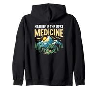 Hiker Nature est la Meilleure médecine Backpacker Sweat à Capuche