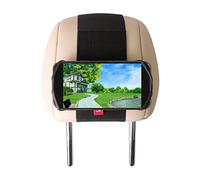 Hikig Support d'appui-tête de téléphone de voiture Support de téléphone d'appui-tête de voiture adapté à tous les téléphones portables et appareils de 3,5 à 7 pouces Support de téléphone de voiture