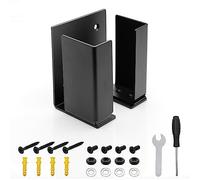 Hikig Support de boîte de Chargeur électrique en métal - Support Mural pour Chargeur électrique de Voiture EV Support pour Tous Les chargeurs EV de Moins de 11 cm de Largeur x 9 cm d'épaisseur pour