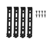 Hikig Support de plaque d'immatriculation universel sans cadre - Invisible et résistant aux intempéries - Réglable et durable - Pour chaque voiture