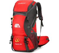Hiking Backpack 50l Men Women Trekking Travel Backpack With Rain Cover,Waterproof Backpack For Camping Mountaineering Travel Outdoor Sports