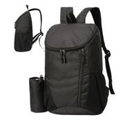 Hiking Backpack - Waterproof 20L Travel Rucksack, Foldable Camping Gear Bag | Water Resistant Durable Nylon Material | Fishing Scout Field Tracking Portage, Beginners Adventure Trail Exploration Rucksack