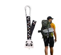 Hiking Bear Bell - Magnetic Silencer Steel, Loud Warning Chime, Anti Lost P | Fun Wildlife Alert Bell Bear Bell for Hiking with Magnetic Silencer Ref Outdoor Backpacking Adventure Survival Camping Biking