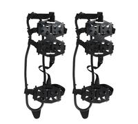 Hiking Boot Crampons - 12 Point Steel Traction Gripper Anti-Skid Ice Cleats, Walking Climbing Crampons Anti-Slip Snow Grips for Hiking | Winter Mountain Trail, Ice Fishing Access, Trekking