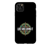 Hiking Compass Topography Lost and Loving It Coque pour iPhone 11 Pro Max