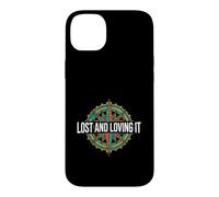 Hiking Compass Topography Lost and Loving It Coque pour iPhone 14 Plus