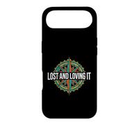 Hiking Compass Topography Lost and Loving It Coque pour iPhone Air