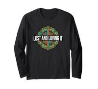 Hiking Compass Topography Lost and Loving It Manche Longue