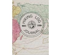 Hiking Log Journal | Trail Book | 6 x 9 | Hiking and Walking Diary | Lined and Blank for Sketching and Reflecting: Larger font with prompts and room to draw