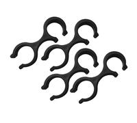 Hiking Pole Buckles - Trekking Clip Organizer | Walking Stick Connector with 8-Shape Design, Storage Clip with Double Rod Function, Outdoor Hiking Pole Accessory, Camping Stick Buckle Set