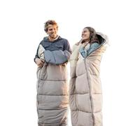 Hiking Sac de Couchage Chauffant for Adulte, Style enveloppe - Poignée Extensible, Chargement USB, modulable, Isolation épaisse for l'hiver