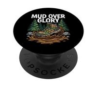 Hiking Trail Trekking Mud Over Glory Boot PopSockets PopGrip Adhésif