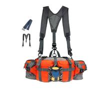 Hiking Waist Bag | Waterproof Fanny Pack with Shoulder Strap for Hiking and Outdoor Activities | Versatile Waist Pack for Running, Walking, Jogging, and Camping | Design for Adventurers
