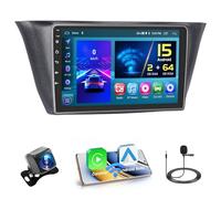 Hikity 2+64GB Android 15 Autoradio pour Iveco Daily VI 2014-2021 Radio Carplay Android Auto sans Fil Poste Radio Voiture Écran Tactile 9 Pouces Bluetooth Stéréo WiFi FM RDS USB + Caméra de Recula