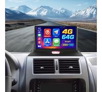 Hikity 4+64G Android 15 autoradio avec Wireless CarPlay Android Auto pour Peugeot Expert Citroën Jumpy Fiat Scudo 2007-2016 Toyota Proace 2013-2016 écran Incell 9 Pouces avec FM RDS EQ BT Navigation
