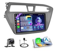 Hikity [8 Core 4+64G] Android 15 Autoradio pour Hyundai i20 2015-2018 Radio Carplay Android Auto sans Fil IPS Écran Tactile 9” Bluetooth Stéréo Mirror Link GPS WiFi SWC FM RDS DSP Navi