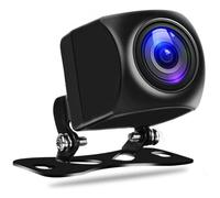 Hikity Camera de Recul AHD/CVBS 12V Webcam de recul de Voiture avec Angle de Vision Parfait de 170 °, Vision Nocturne, pour camionnette SUV Minivan Tracteur Semi-remorque