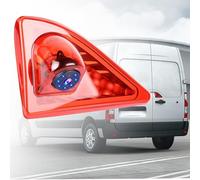 Hikity HD Auto Haut Lampe Freinage lumière Vue arrière Caméra de recul,étanche IP67/Vision Nocturne Compatible avec Nissan NV400 2010-2016/Opel Movano 2010-2016/Renault Master 2010-2016,Feu Stop