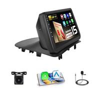 Hikity Qualcomm Snapdragon 8 Core 4+64G Android 15 Autoradio pour Renault Clio 3th 2005-2014 Wireless CarPlay Android Auto IPS Écran 9 Pouces BT5.1/Dissipation Thermique/GPS WiFi FM RDS SWC DSP