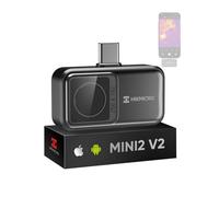 HIKMICRO Mini2 V2 Caméra d'imagerie thermique pour iOS/Android, résolution IR 256 x 192, SuperIor, grand angle 50°, USB-C/Lightning (compatible iPhone 17)