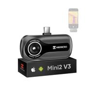HIKMICRO Mini2 V3 Caméra thermique, iOS/Android, 256x192 IR | 512×384 SuperIR,30mK NETD,SuperScene,25Hz,-20 °C à 650 °C,Smartphone/Tablette/PC,USB-C/Lightning