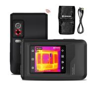 Hikmicro Caméra thermique PocketE -20 à 350 °C 96 x 96 pixels 25 Hz LED intégrée WiFi
