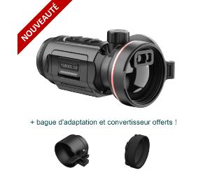HIKMICRO THUNDER (CLIP-ON) TQ50CL 3.0 - Module de vision thermique avec télémètre laser + bague d'adaptation et convertisseur offerts !
