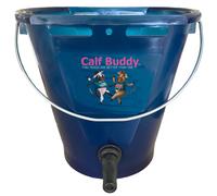 Hiko Seau d'abreuvement pour veaux Calf Buddy CB1 - 9 l avec tétine et raccord