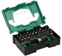 HiKOKI 40030019 Jeu dembouts TORX® intérieur, vis à fente, cruciforme Phillips, vis Pozidriv, hexagonal avec porte-embout