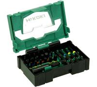 HiKOKI 40030021 Jeu dembouts TORX® intérieur, vis à fente, cruciforme Phillips, vis Pozidriv, hexagonal avec porte-embout