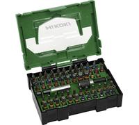 HiKOKI 40030024 Jeu d'embouts TORX® intérieur, vis à fente, cruciforme Phillips, vis Pozidriv, hexagonal avec porte-embout