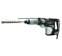 HIKOKI 51223976 - Marteau combiné électrique sans balais SDS-Max 1500W 1000-2400imp poignée anti-vibration avec étui DH52MEYZ Noir