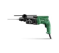 HIKOKI 57201108 - Marteau combiné Léger SDS-Plus à 3 positions 730W 2,7J 1050 tr/min 3950 imp jusqu'à 24 mm Béton avec Coffret DH24PH2Z