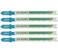 HiKOKI 750040 HSS Lame pour métal pour scie sauteuse, 91,5/65×7,5×1 mm, 5 pieces