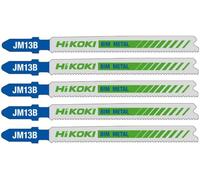 HiKOKI 750091 BIM Lame BIM pour métal pour scie sauteuse, 91,5/68x9,7x0,9 mm, 5 pcs