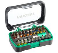Hitachi Coffret 32 embouts de vissage 750363 – Phillips Pozidrive Torx et porte-embout magn. 1/4"