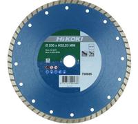 HiKOKI 752825 Lame de scie diamantée 230x22,2x6mm, type segment ondulé