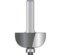 HIKOKI 754086 - Fresa HM para media caña eje 8 mm diámetro 28,6 mm profundidad 14,3