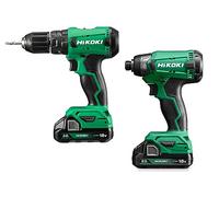 Combo pack DV18DA + WH18DA (2x2.0Ah) en malette - HIKOKI KC18DAWCZ