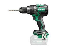 HIKOKI Akku Schlagbohrschrauber DV18DCW4Z, 13 mm Metall-Bohrfutter (18V, Max. Festdrehmoment hart: 140 Nm, Brushless, im Karton, Zubehör: 1 Zusatzhandgriff, ohne Akku, Ladegerät und Transportkoffer)