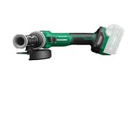 HIKOKI Akku Winkelschleifer G1813DVE, Schleifscheiben Ø: 125 mm (18V, Leerlaufdrehzahl: 3200-8000 min-1/ mit (AT Modus), Antriebsspindel: M14, Brushless, OHNE Akku, Ladegerät u.Transportkoffer)