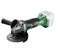 HIKOKI Akku Winkelschleifer, G18DSL2W5Z (Basic), Grün-schwarz | Interrupteur coulissant, protection contre le redémarrage, protection contre les surcharges, blocage de broche