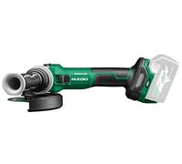 HIKOKI Akku Winkelschleifer, G3613DEW4Z, (Basic) (36V, 0-10000 min-1 /min Drehzahl, Scheiben-ø: 125mm, Brushless, mit AT Modus, (OHNE Akku, Ladegerät und Transportkoffer) im Karton