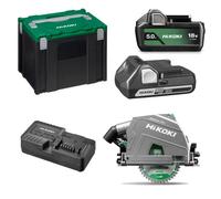HiKOKI C3606DPAWVZ Scie circulaire Accu 165mm (36V/2x 2,5Ah)