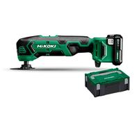 HiKOKI CV12DAWEZ - Set outil multifonction Li-Ion 12V (2x batterie 2.5Ah) dans HSC - moteur brushless