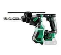 HIKOKI DH12DDW2Z - Martillo ligero SDS-Plus SIN BATERIAS NI CARGADOR 12V Li-Ion 1,2 J 0-1080 rpm 0-5500 ipm max. 18 mm 1,6 Kg con maletin apilable