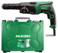 Perforateur HIKOKI 830W, 2,9 J (SDS-plus) avec mandrin sans clé de 13 mm pour percer dans le béton jusqu'à Ø 26 mm DH26PMCWSZ