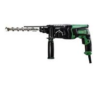 HiKOKI Bohr- & Meißelhammer DH28PCY2 (850W, 3.0 J, 28 mm Bohrleistung in Beton, SDS-plus-Werkzeugaufnahme, Überlast-Rutschkupplung, Antivibrationssystem, Zubehör, Koffer)