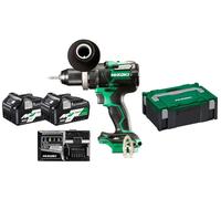 Perceuse visseuse HIKOKI 36V + 2 batteries 2.5Ah - 155 Nm Multivolt - DS36DCWRZ